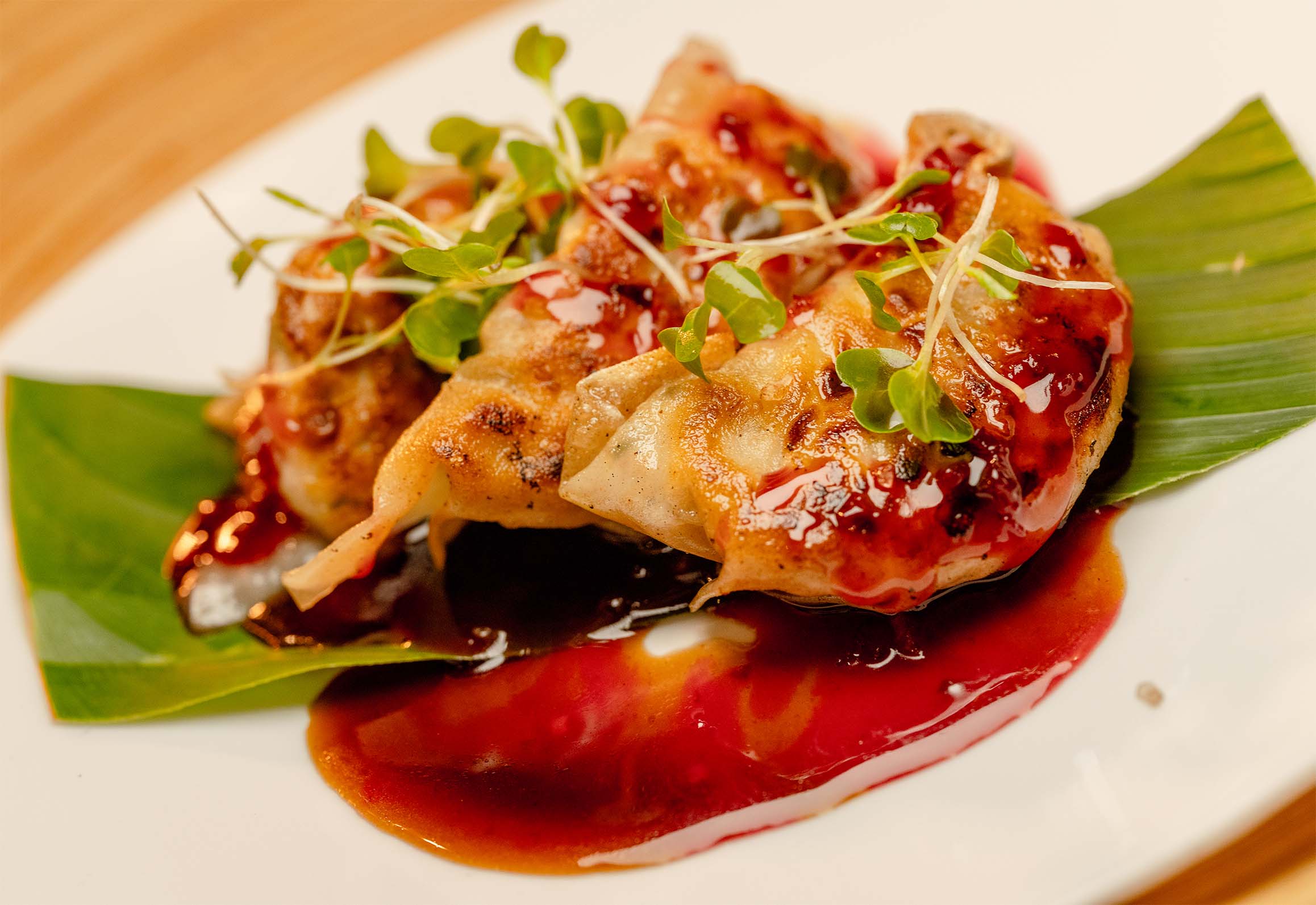 gyozas de pollo del chef
